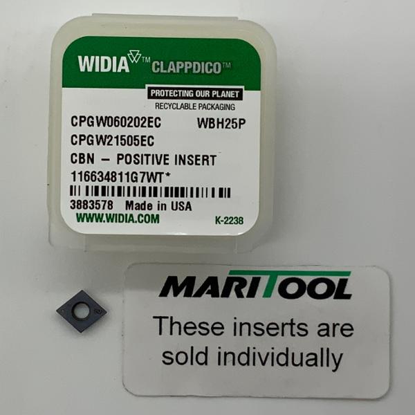 Widia CPGW060202EC WBH25P ( CPGW21505EC )