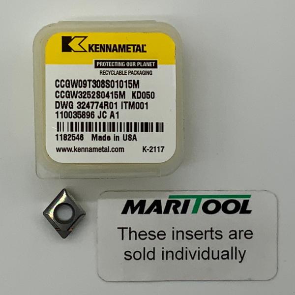 Kennametal CCGW09T308S01015M KD050 ( CCGW3252S0415M )