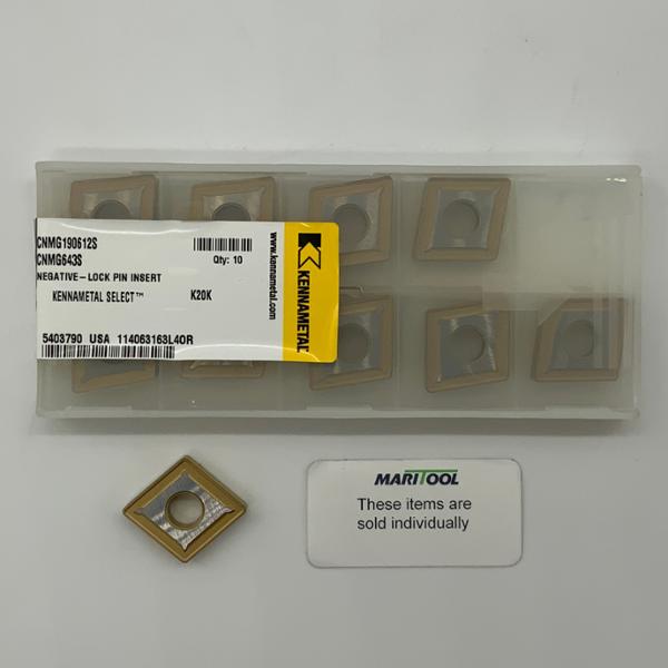 Kennametal CNMG190612S K20K ( CNMG643S )