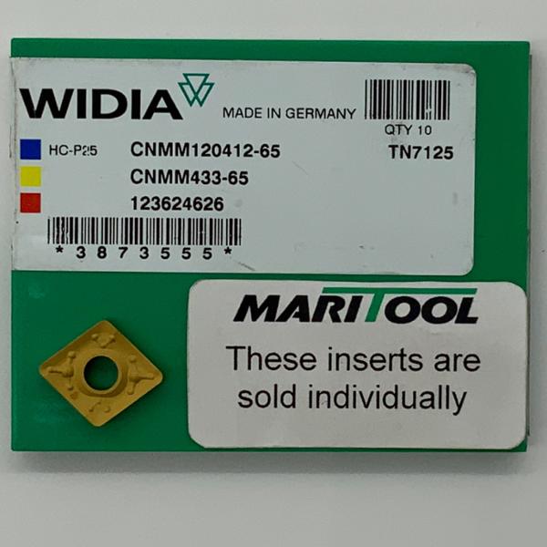 Widia CNMM120412 65 TN7125 ( CNMM433 65 )