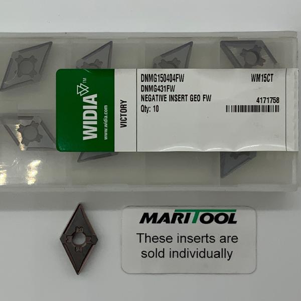 Widia DNMG150404FW WM15CT ( DNMG431FW )