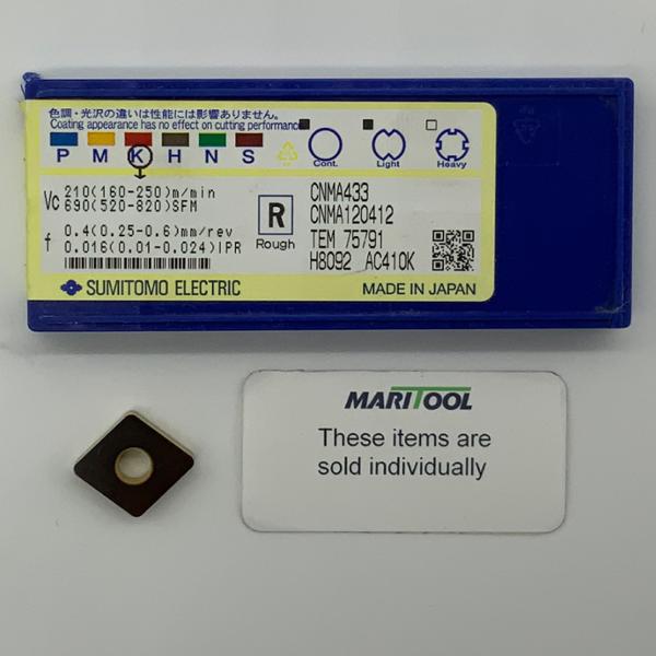 Sumitomo CNMA120412 AC410K ( CNMA433 )