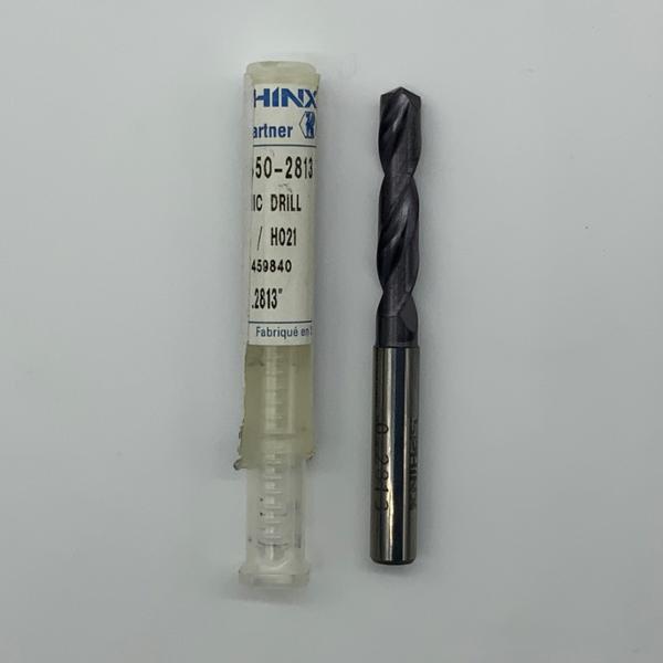 Sphinx Solid Carbide 2 Flute Drill .2813 (9/32”) Cutting Dia X 1.28 Flute Length