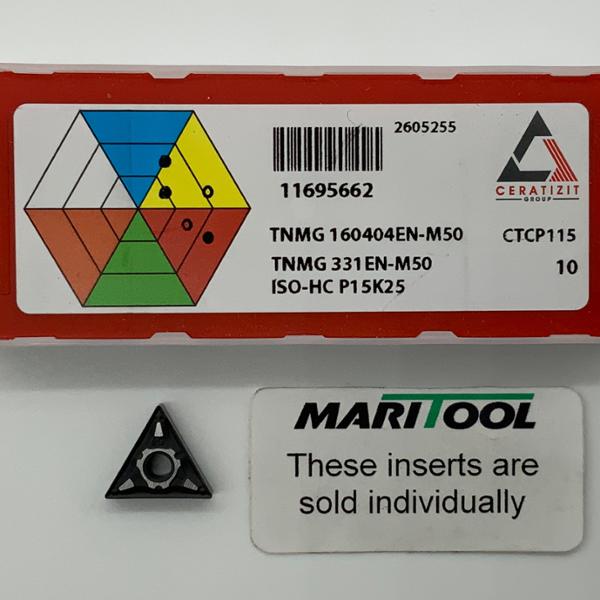 Ceratizit TNMG160404EN M50 CTCP115 ( TNMG331EN M50 )