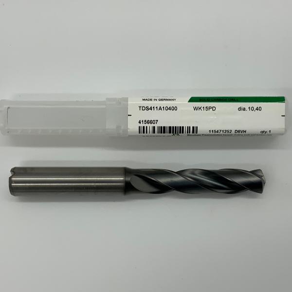Widia Solid Carbide 2 Flute Drill .4094 (10.4mm) Cutting Dia X 1.88 Flute Length Coolant Thru