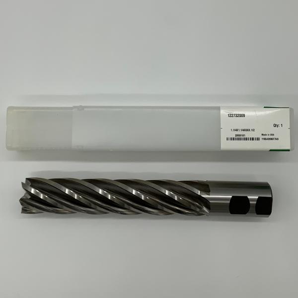 Widia HSS 6 Flute Endmill 1.250 Cutting Dia X 6.0 Flute Length