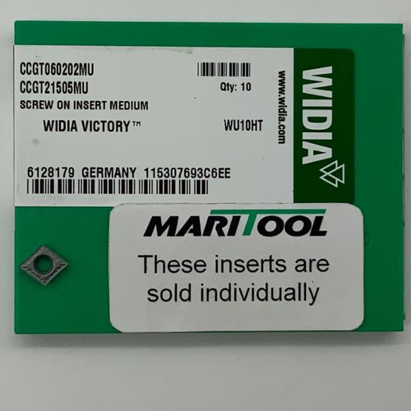 Widia CCGT060202MU WU10HT ( CCGT21505MU )