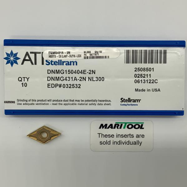 ATI Stellram DNMG150404E 2N NL300 (DNMG431A 2N)