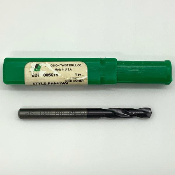 Precision Twist Solid Carbide 2 Flute Drill .1800 (#15) Cutting Dia X .67 Flute Length