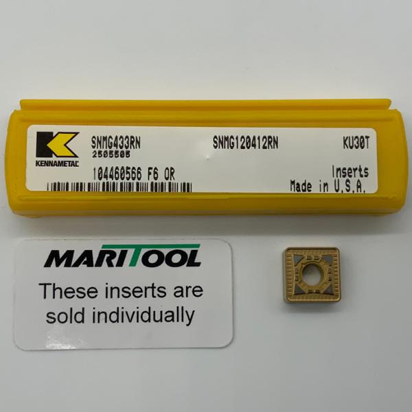 Kennametal SNMG120412RN KU30T ( SNMG433RN )