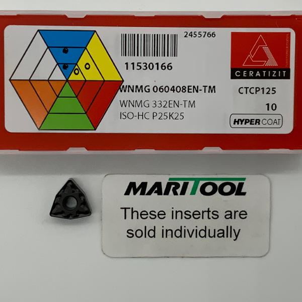 Ceratizit WNMG060408EN TM CTCP125 ( WNMG332EN TM )
