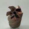 Solid Carbide 5 Flute Endmill .7500 (3/4) Cutting Dia X 1.5 Flute Length Coolant Thru With .030 Corner Radius