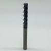Solid Carbide 4 Flute Endmill .2500 (6.35mm) Cutting Dia X 1.25 Flute Length With .010 Corner Chamfer
