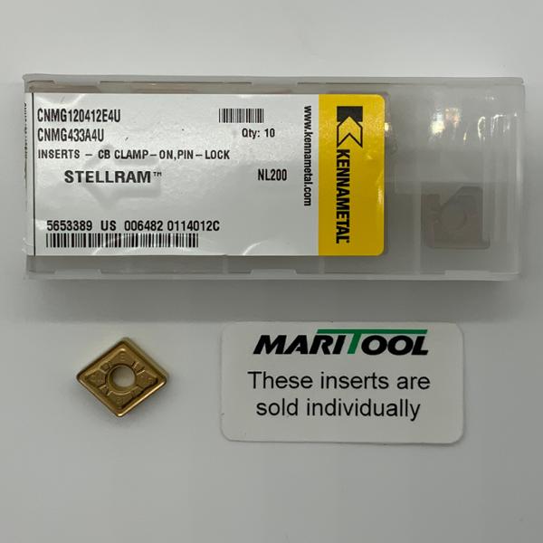 Kennametal CNMG120412E4U NL200 (CNMG433A4U)