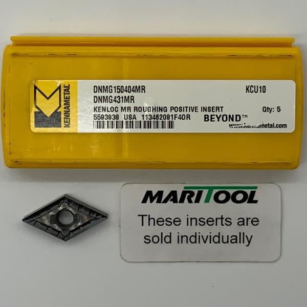 Kennametal DNMG150404MR KCU10 ( DNMG431MR )