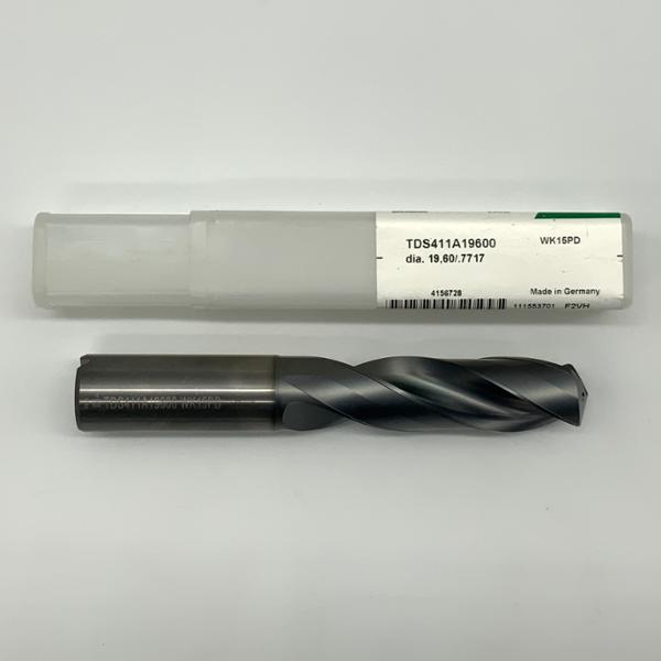 Widia Solid Carbide 2 Flute Drill .7717 (19.60mm) Cutting Dia X 2.70 Flute Length Coolant Thru