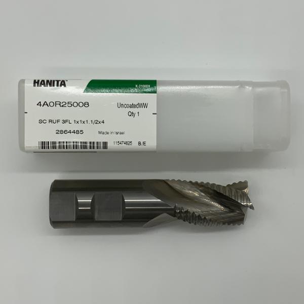 Widia Solid Carbide 3 Flute Roughing Endmill 1.000 (25.4mm) Cutting Dia X 1.50 Flute Length