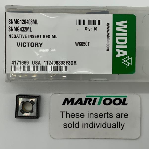 Widia SNMG120408ML WK05CT ( SNMG432ML )