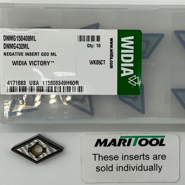 Widia DNMG150408ML WK05CT ( DNMG432ML )