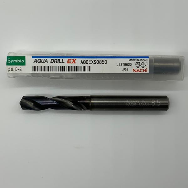 Nachi Solid Carbide 2 Flute Drill .3346 (8.5mm) Cutting Dia X 1.42 Flute Length