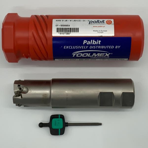 ToolMex Indexable Cutter AN90 D1.25-W1.25/4.92-04-10