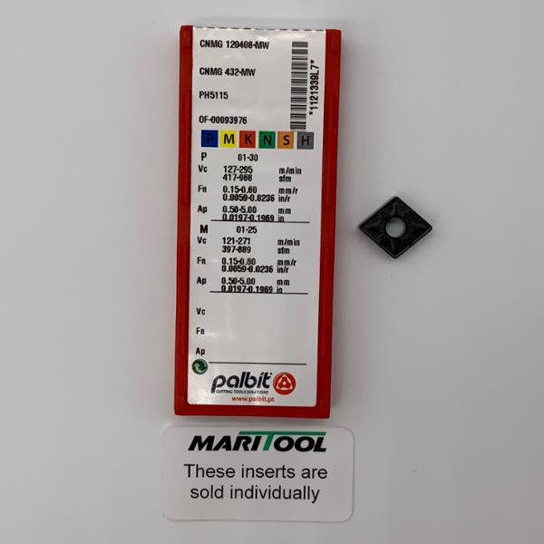 Palbit CNMG 432 MW  PH5115  ( CNMG 120408 MW )