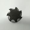 Solid Carbide Router Bit For Carbon Fiber 7 Flute .315 (8mm) Cutting Dia X 25mm Flute Length Diamond Coated
