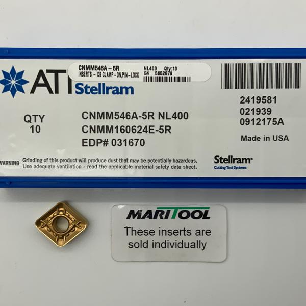 ATI Stellram CNMM160624E 5R NL400 ( CNMM546A 5R )