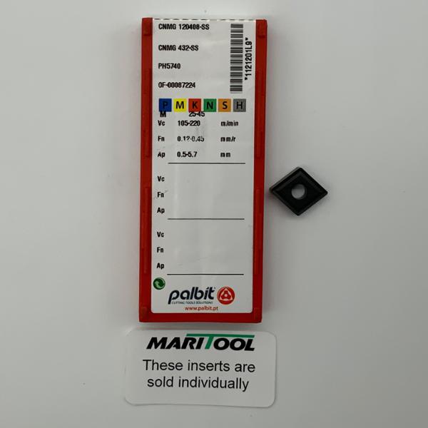 Palbit CNMG 432 SS  PH5740  ( CNMG 120408 SS )