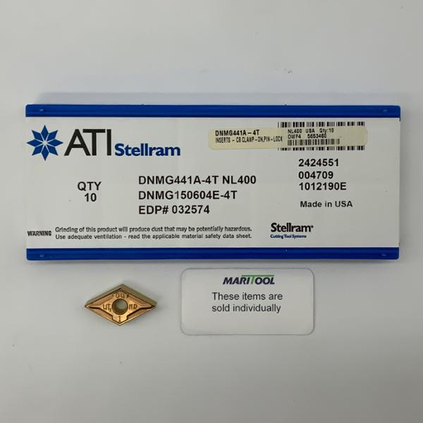 ATI Stellram DNMG150604E-4T NL400 ( DNMG441A-4T )