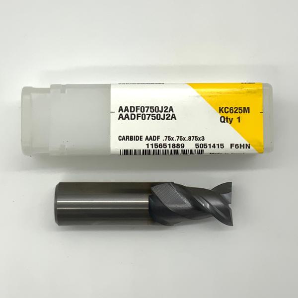 Kennametal Solid Carbide 2 Flute Endmill .7500 (3/4”) Cutting Dia X .88 Flute Length