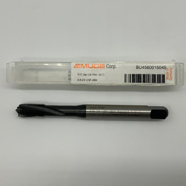 ToolMex HSS 3/8-24 Spiral Flute Semi Bottoming Tap