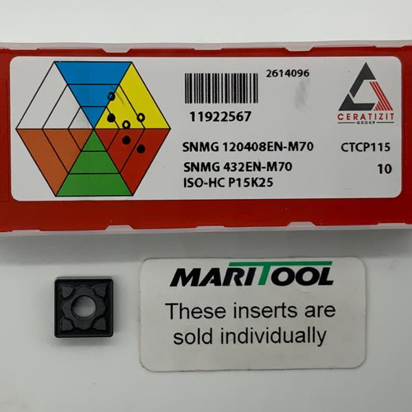 MariTool SNMG120408EN M70 CTCP115 ( SNMG432EN M70 )