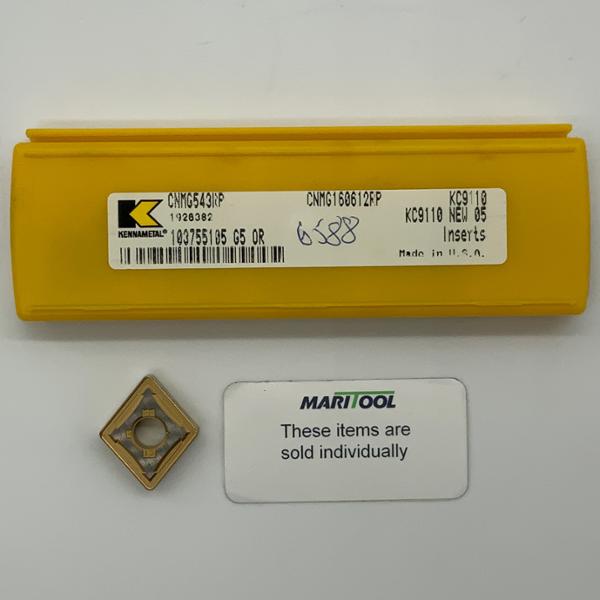 Kennametal CNMG160612RP KC9110 ( CNMG543RP )