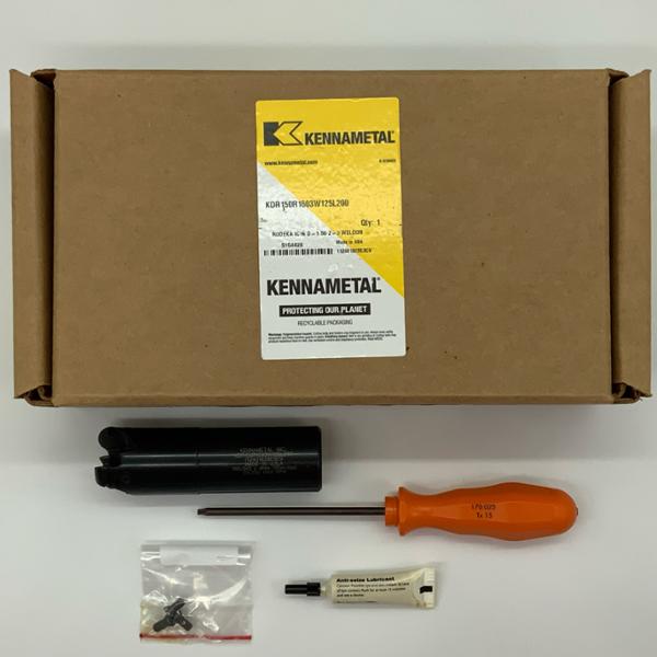 Kennametal Indexable Cutter With Shank KDR150R1603W125L200