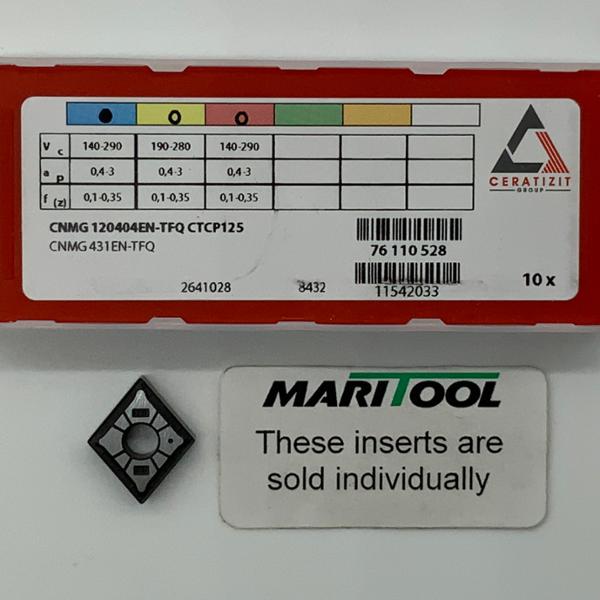 Ceratizit CNMG120404EN TFQ CTCP125 ( CNMG431EN TFQ )