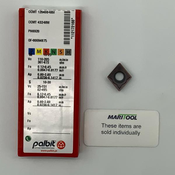 Palbit CCMT 120408-MM  PH6920 ( CCMT 432-MM )