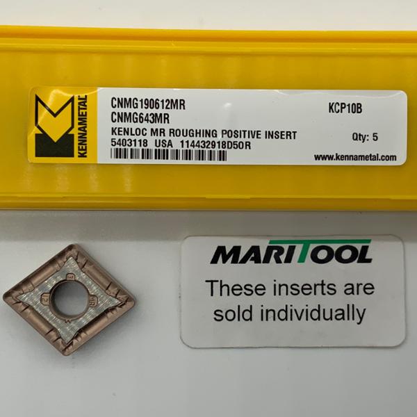 Kennametal CNMG190612MR KCP10B ( CNMG643MR )