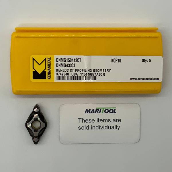 Kennametal DNMG150412CT KCP10 ( DNMG433CT )