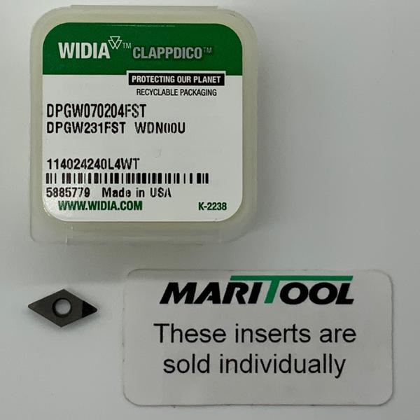 Widia DPGW070204FST WDN00U ( DPGW231FST )