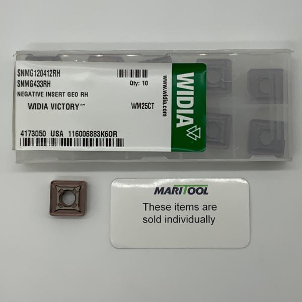 Widia SNMG120412RH WM25CT ( SNMG433RH )