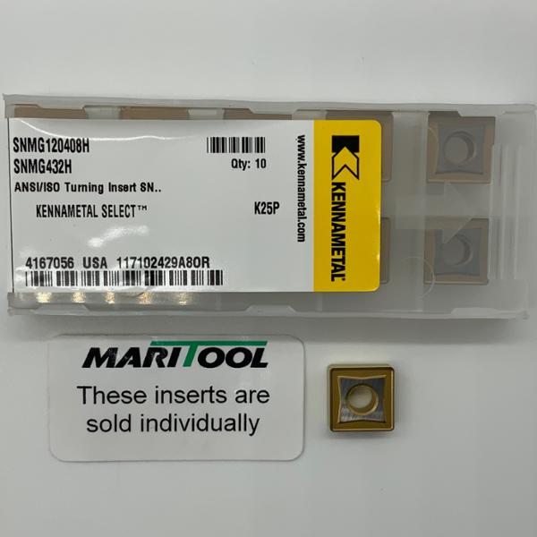 Kennametal SNMG120408H K25P ( SNMG432H )