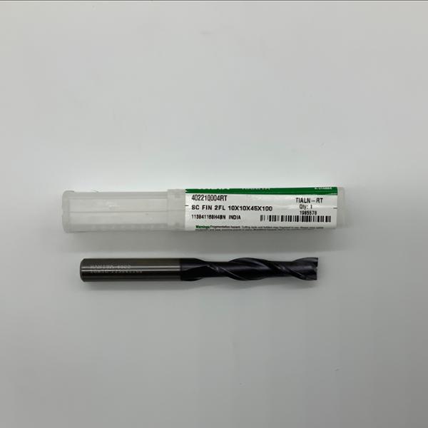 Widia Solid Carbide 2 Flute Endmill .3937 (10.00mm) Cutting Dia X 1.77 Flute Length