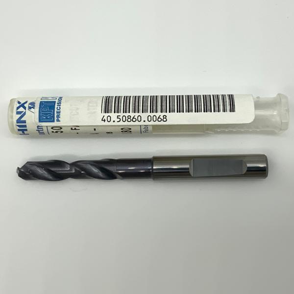 Sphinx Solid Carbide 2 Flute Drill .2677 (6.8mm) Cutting Dia X 1.07 Flute Length Coolant Thru