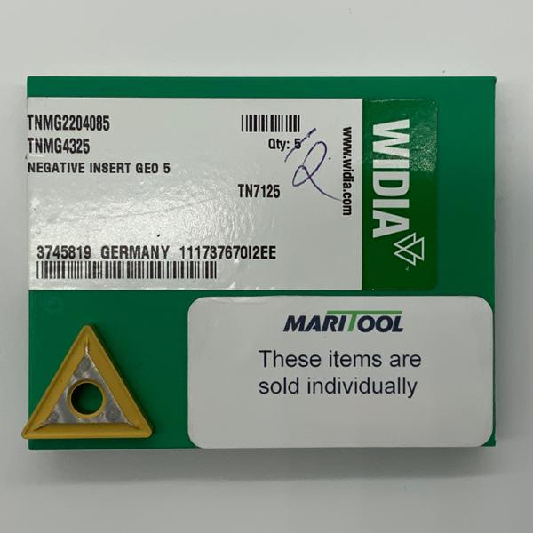 Widia TNMG2204085 TN7125 ( TNMG4325 )