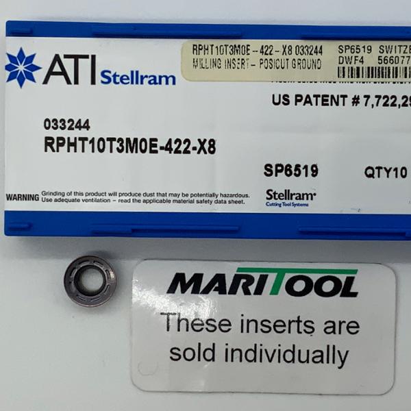ATI Stellram RPHT10T3M0E 422 X8 SP6519