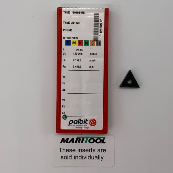 Palbit TNMG 331 MR  PH5740  ( TNMG 160404 MR )