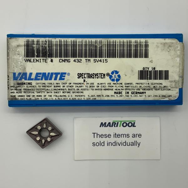 Valenite CNMG432TM SV415