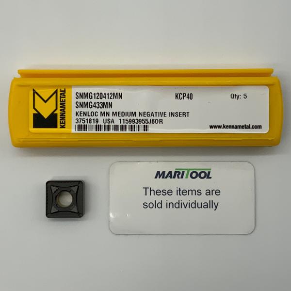 Kennametal SNMG120412MN KCP40 ( SNMG433MN )