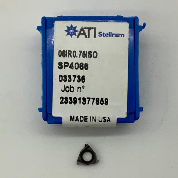 ATI Stellram 06IR0.75ISO SP4066 06 Insert Size 0.75mm Pitch